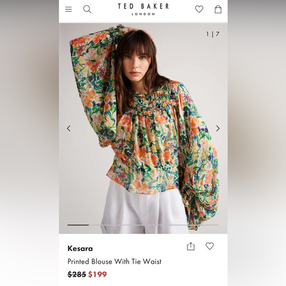 Ted Baker blouse - Picture 3 of 5